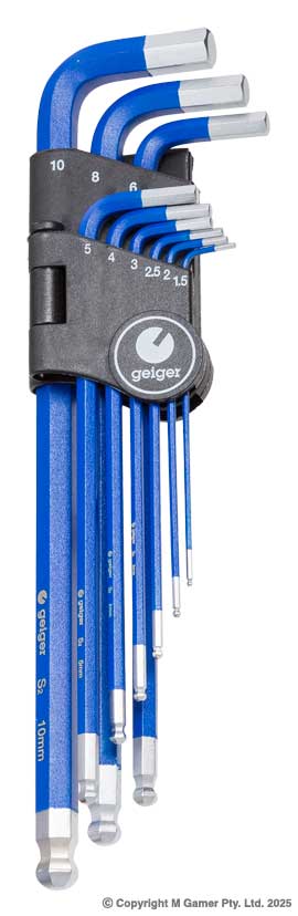 Metric Hex Key Wrench Set (9pc.)